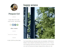 Tablet Screenshot of penguingirl.com